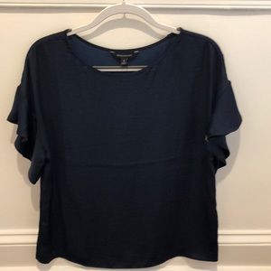 Banana republic navy blue size small top